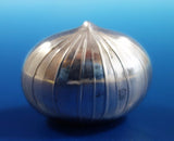 Italian .925 Silver Chestnut Figurine / Model 1" x 1 1/2" (#2027)