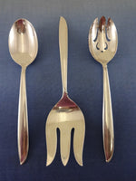 Silver Rhythm by International Sterling Silver Flatware Set Service 42 Pieces