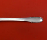 Beaded by Georg Jensen Sterling Silver Berry Spoon 8 1/8" Heirloom Silverware
