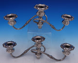 Francis I by Reed and Barton Sterling Silver Candelabra Pair Branch Only (#7679)