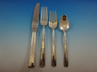 Camellia by Gorham Sterling Silver Flatware Set For 12 Service 73 Pieces