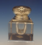 Ferdinand Fuchs & Bros. Sterling Silver Inkwell w/Crystal Circa 1880'S (#0381)