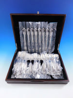 Grande Baroque by Wallace Sterling Silver Flatware Set Service 40 pieces New