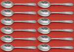 Della Robbia by Alvin Sterling Silver Teaspoon Set of 12 pcs 6"