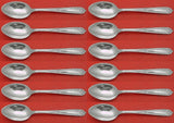 Della Robbia by Alvin Sterling Silver Teaspoon Set of 12 pcs 6"
