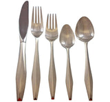 Diamond by Reed and Barton Sterling Silver Flatware Set Service 60 pieces Modern