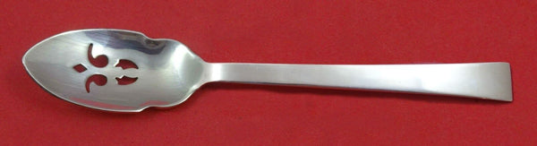 Continental by International Sterling Silver Olive Spoon Pierced 5 3/4" Custom
