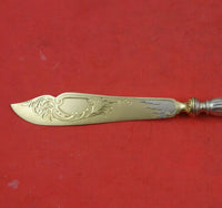 Rocaille by Gebrüder Reiner German 800 Silver Fruit Knife HH AS GW Acid Etched