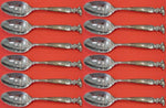 Romance of the Sea by Wallace Sterling Silver Place Soup Spoon Set 12 pcs 6 3/4"