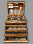 Acanthus by Mappin & Webb Silverplated Flatware Set Service Dinner 328 pieces