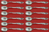 Decor by Gorham Sterling Silver Ice Cream Dessert Fork Custom Set 12pcs 6"
