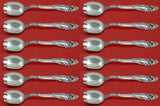 Decor by Gorham Sterling Silver Ice Cream Dessert Fork Custom Set 12pcs 6"