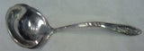 Sculptured Rose by Towle Sterling Silver Gravy Ladle 6 1/4"