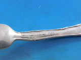 Lap Over Acid Etched by Tiffany Sterling Silver Regular Fork with Figs 7 1/4"