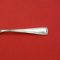 Embassy Scroll by Lunt Sterling Silver Salt Spoon 2 1/8" Heirloom Silverware