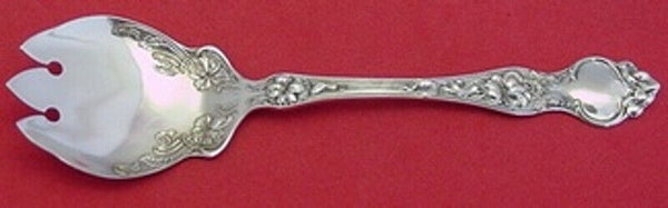 Violet by Wallace Sterling Silver Ice Cream Fork w/ Flowers in Bowl 5 1/2" Orig