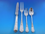 Rocaille by Saint Medard Argenterie French Silverplate Flatware Set Dinner 145pc