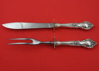 Alexandra by Lunt Sterling Silver Steak Carving Set 2pc HH with Stainless