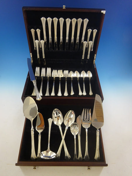 Eighteenth Century by Reed & Barton Sterling Silver Flatware Set Service 50 Pcs