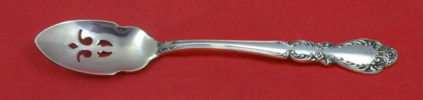 Old Charleston by International Sterling Silver Olive Spoon Pierced Custom Made