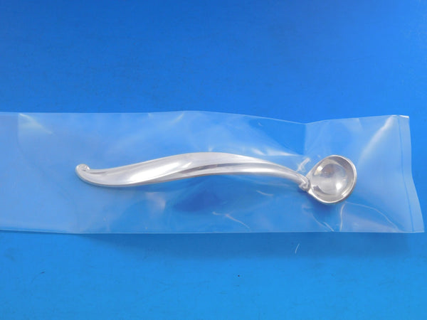 Swan Lake by International Sterling Silver Mustard Ladle Custom Made 4 1/2"