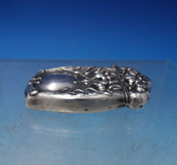 Sterling Silver Match Safe with Lillies 2 3/8" x 1 3/8" (#6478)