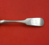 Russian Sterling Silver Serving Spoon Tablespoon Dated 1846 8 3/4" Heirloom