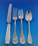 Audubon by Tiffany Sterling Silver Flatware Set for 10 Service 74 pieces