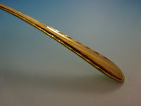Silver Flutes Gold by Towle Sterling Silver Flatware Set For 8 Service Vermeil