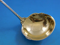 Georgian by Towle Sterling Silver Sauce Ladle Gold Washed 6" Heirloom Serving