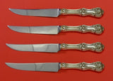 Federal Cotillion by Frank Smith Sterling Silver Steak Knife Set 4pc Custom
