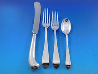 Irish Rib by James Robinson Sterling Silver Flatware Dinner Service 8 Set 80 pcs