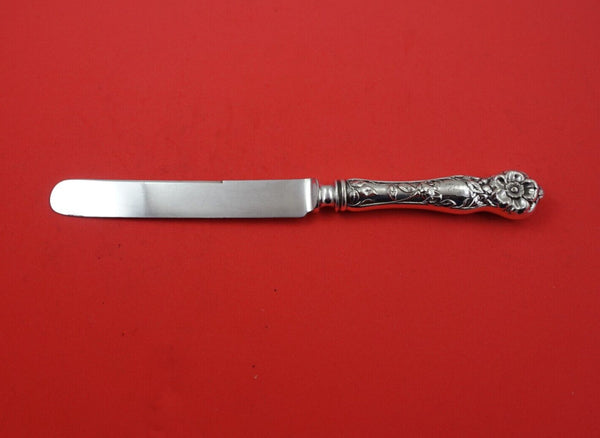 Wild Rose by Watson Sterling Silver Regular Knife 9 1/4" Blunt SP With Monogram