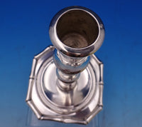 Bamboo by Tiffany and Co Sterling Silver Candlestick #23885 6 3/4" x 4" (#8582)