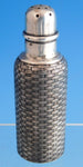 Whiting Sterling Silver Pepper Shaker with Wicker Design #40 (#2213)