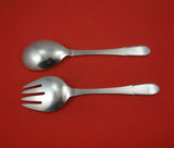 Beaded by Georg Jensen Sterling Silver Salad Serving Set 2pc FH AS Large 10 1/4"