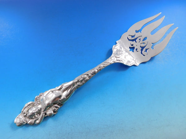 Love Disarmed by Reed and Barton Sterling Silver Buffet Fork Pcd c. 1980 10 1/2"