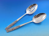 Contessina by Towle Sterling Silver Floral Flatware Set For 12 Service 68 Pieces
