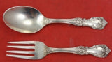Burgundy by Reed and Barton Sterling Silver Baby Set 2pc Original 4 1/2"