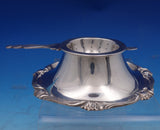 Water Lily by Camusso Peruvian Sterling Silver Tea Strainer 5 1/4" (#8802)