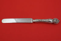 Orchid by Watson Sterling Silver Dinner Knife HH w/ Blunt Silverplate Blade 10"