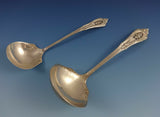 Rose Point by Wallace Sterling Silver Flatware Set For 8 Service 75 Pieces