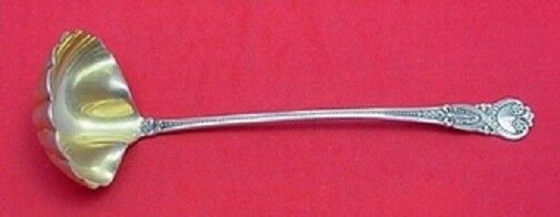 Saint James By Tiffany and Co. Sterling Silver Sauce Ladle Goldwashed Shell Bowl