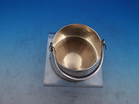 Gorham Sterling Silver Milk Pail faux Wood finish Swing Handle c1872 (#7428)
