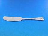 Lap Over Edge Acid Etched by Tiffany Sterling Butter Spreader FH 6" Dragonfly
