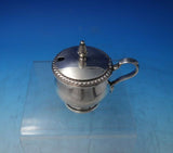 Gadroon by Watson Sterling Silver Mustard Pot with Cobalt Liner #W338 (#6081)