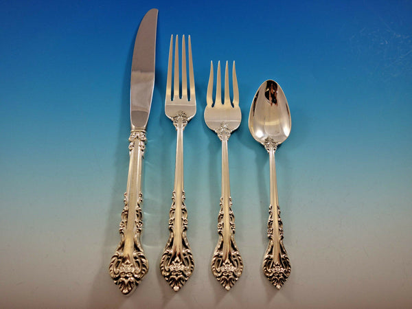 Masterpiece By International Sterling Silver Regular Size Place Setting(s) 4pc