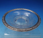 Prelude by International Sterling Silver Candy Dish w/ Cut Crystal #H578 (#6441)