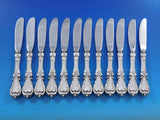 Burgundy by Reed and Barton Sterling Silver Butter Spreaders HH Modern Set 12pcs