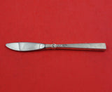 Dawn Rose by International Sterling Silver Butter Spreader Hollow Handle 6 5/8"